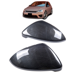 Set Spiegelkappen Carbon VW Golf VII 7 ab 2012-2020
