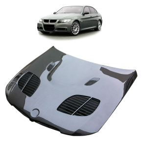 Echt-Carbon Motorhaube GTR Style + Dome passt für...