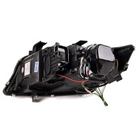 Scheinwerfer SET Schwarz LED Angel Eyes für BMW 3er E90