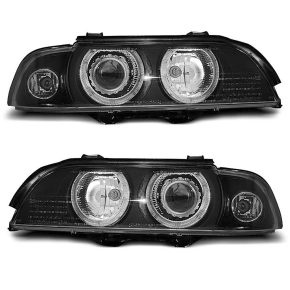 Xenon-Scheinwerfer Schwarz für BMW 5er (E39) ab 1995-2000