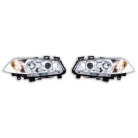Halogen Design Scheinwerfer SET Chrom f&uuml;r...