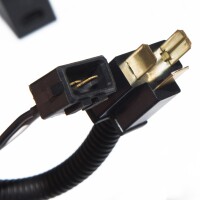 Design Halogen Scheinwerfer SET Schwarz für VW Transpor