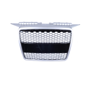 Kühlergrill Waben Grill Schwarz Silber passt für Audi A3 8P ab 03-08 RS