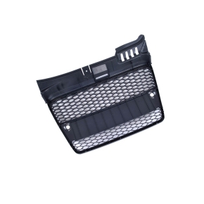  Kühler- Wabengrill komplett Schwarz glanz für Audi A4 B7 Limo / Avant ab 04-08