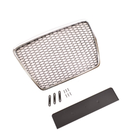 Kühler- Wabengrill Chrom Schwarz glanz für Audi A6 C6 (4F) Facelift ab 08-11