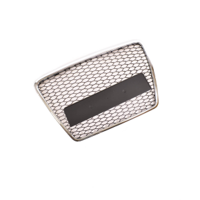   Kühler- Wabengrill Chrom Schwarz glanz für Audi A6 C6 (4F) Facelift ab 08-11