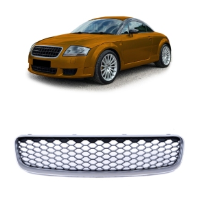  Kühlergrill Wabengrill Silber matt Schwarz glanz für Audi TT 8N ab 99-06