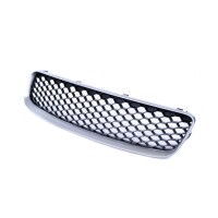  Kühlergrill Wabengrill Silber matt Schwarz glanz f&uum