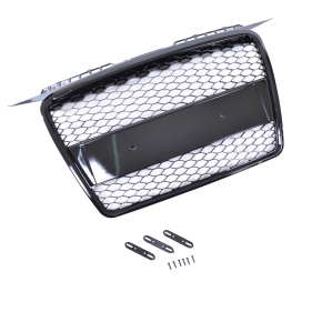 Kühlergrill Wabengrill Schwarz glanz fürAudi A3 (8P) Vorfacelift ab 03-04/08