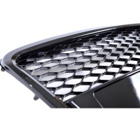 Kühlergrill Wabengrill Schwarz glanz fürAudi A3 (8