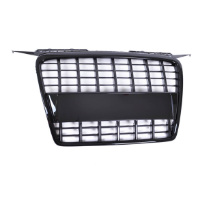 Kühlergrill Sportgrill Schwarz glanz für Audi A3 (8P) Vorfacelift ab 2003-2008