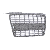  Kühlergrill Sportgrill Schwarz glanz für Audi A3 