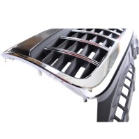  Kühlergrill Sportgrill Chrom Schwarz glanz für Au