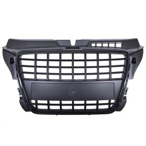 Kühlergrill Waben Grill Schwarz passt fürAudi A3 8P Facelift ab 2008-2013