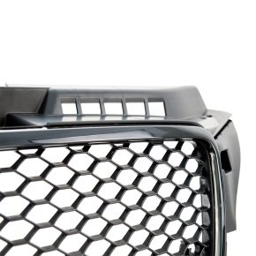  Kühlergrill Waben Grill Schwarz glanz + passt für Audi A3 8P Facelift ab 08-13