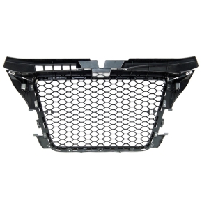  Kühlergrill Waben Grill Schwarz glanz + passt für Audi A3 8P Facelift ab 08-13