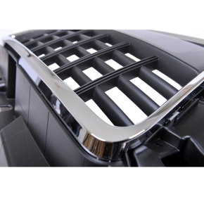Kühlergrill Sport Grill Schwarz Chrom passt für Audi A3 8P Facelift ab 2008-2013