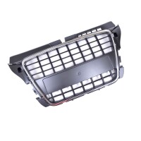 Kühlergrill Sport Grill Schwarz Chrom passt für Au