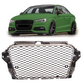 Kühlergrill Sport Grill Schwarz Chrom passt für...
