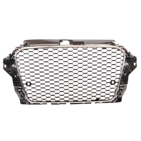 Kühlergrill Sport Grill Schwarz Chrom passt für Audi A3 8V Vorfacelift ab 12-16