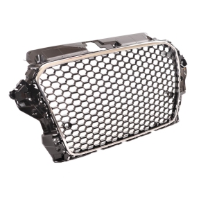 Kühlergrill Sport Grill Schwarz Chrom passt für Audi A3 8V Vorfacelift ab 12-16