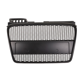 Kühlergrill Wabengrill Schwarz glanz für Audi A4 B7 (8E) ohne PDC ab 2004-2008