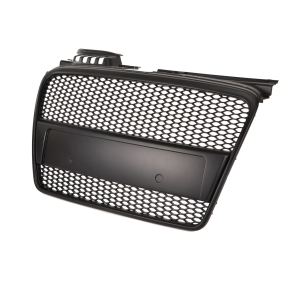 Kühlergrill Wabengrill Schwarz glanz für Audi A4 B7 (8E) ohne PDC ab 2004-2008