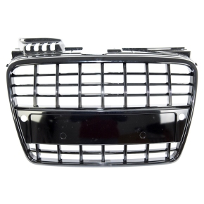 Kühlergrill Sportgrill Schwarz glanz für Audi A4 B7 (8E) mit PDC ab 2004-2008