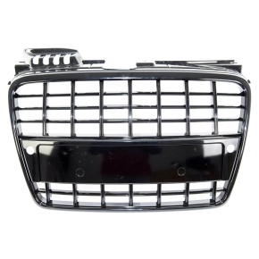 Kühlergrill Sportgrill Schwarz glanz für Audi...