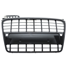 Kühlergrill Sportgrill Schwarz glanz für Audi A4 B7 (8E) mit PDC ab 2004-2008