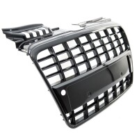 Kühlergrill Sportgrill Schwarz glanz für Audi A4 B