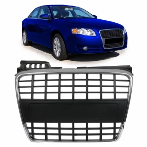 Kühlergrill Sport Grill Schwarz Chrom ohne PDC...