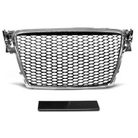 Kühlergrill Waben Grill Schwarz Chrom ohne PDC für