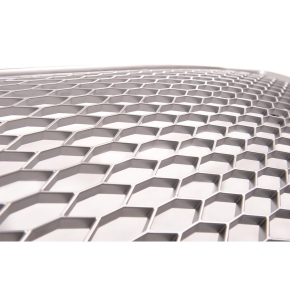 Kühlergrill Wabengrill komplett Silber matt für Audi A4 B8 8K Facelift ab 11-15