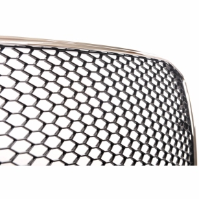 Kühlergrill Wabengrill Chrom Schwarz glanz für Audi A5 (8T) mit PDC ab 11-16