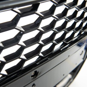 Kühlergrill Waben Grill Schwarz glanz für Audi TT 8J ab 06-14 RS-Optik