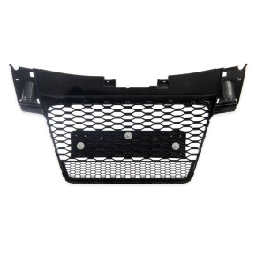 Kühlergrill Waben Grill Schwarz glanz für Audi TT 8J ab 06-14 RS-Optik