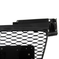 Kühlergrill Waben Grill Schwarz glanz für Audi TT 