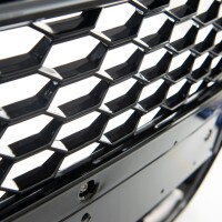 Kühlergrill Waben Grill Schwarz glanz für Audi TT 
