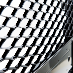 Kühlergrill Waben Grill Schwarz glanz für Audi Q5 (8R) Vorfacelift ab 2008-2012