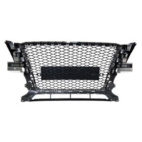 Kühlergrill Waben Grill Schwarz glanz für Audi Q5 (8R) Vorfacelift ab 2008-2012