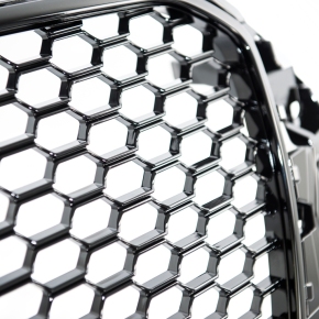 Kühlergrill Wabengrill Schwarz glanz für Audi A3 (8V) Vorfacelift ab 2012-2016