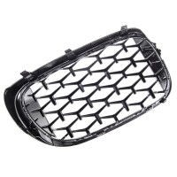 Sport Diamant Kühlergrill Schwarz glanz für BMW 7e
