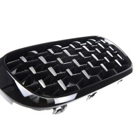 Sport Diamant Kühlergrill Schwarz Chrom für BMW X5
