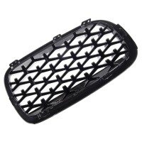 Sport Diamant Kühlergrill Schwarz Chrom für BMW X5