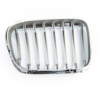  Kühlergrill Grill SET Chrom Einzelsteg für BMW 3e