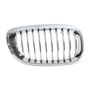  Kühlergrill Grill SET Chrom Einzelsteg für BMW 3er E46 Facelift ab 2003-2006