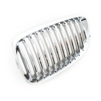 Kühlergrill Grill SET Chrom Einzelsteg für BMW 3er