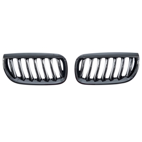  Sport Einzelsteg Kühlergrill Schwarz glanz für BMW X3 (E83) ab 2003-2006