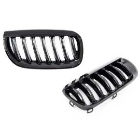  Sport Einzelsteg Kühlergrill Schwarz glanz für BMW X3 (E83) ab 2003-2006